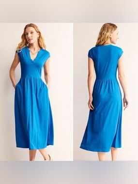knee length dresses for ladies Green Tie Waist Lottie Midi Dress main image 1